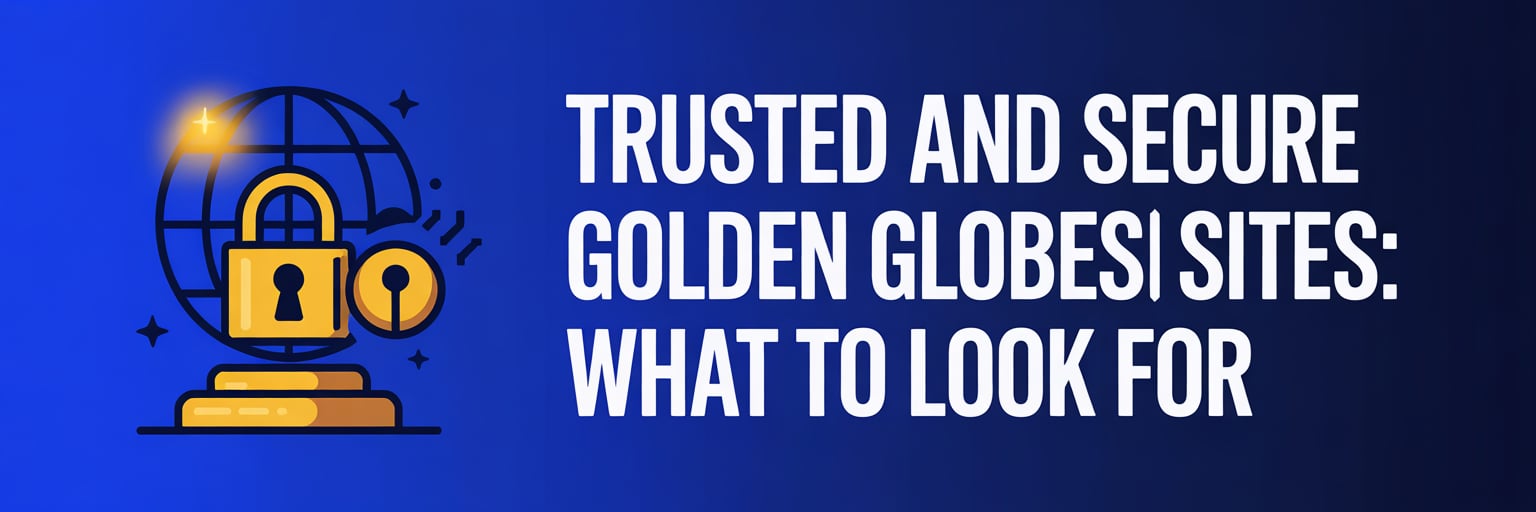 Trusted and Secure Golden Globes Betting Sites: What to Look For